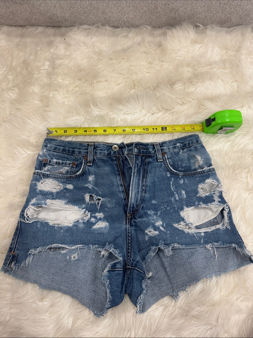 Rag & bone distressed Denim Shorts
